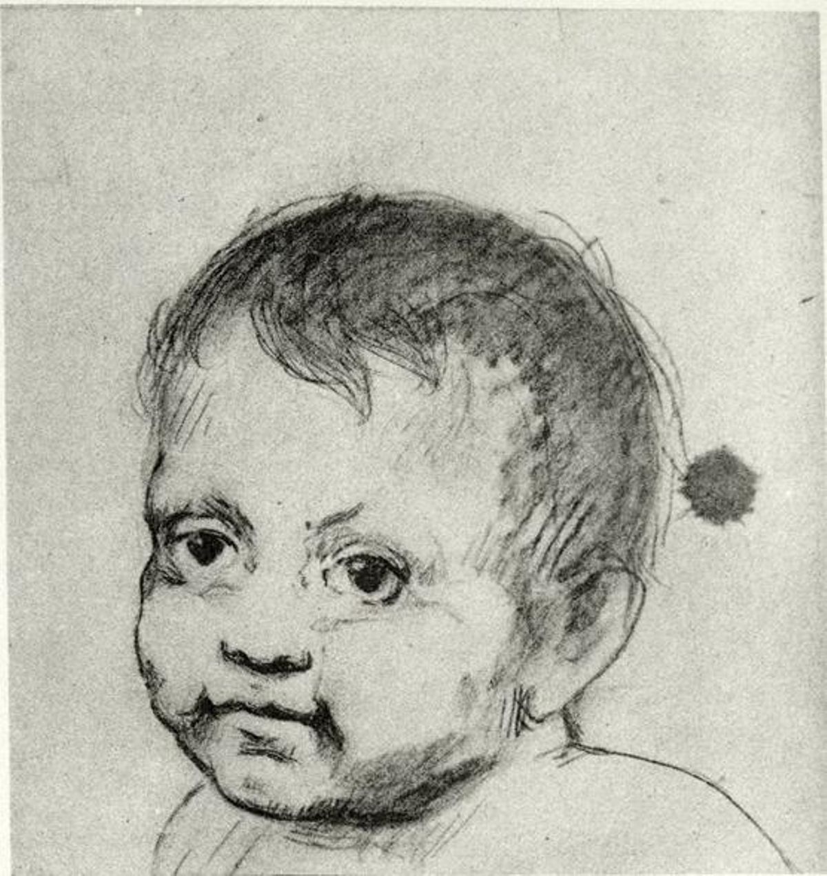 Niña pintada por Picasso