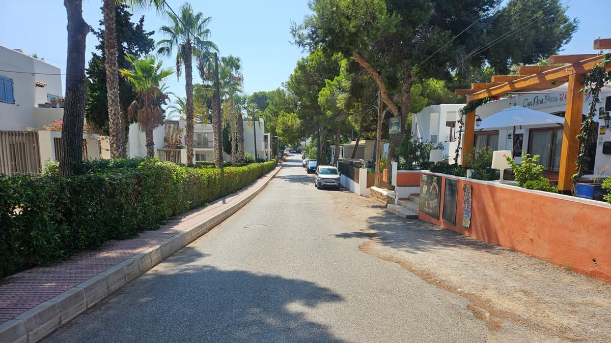 Imagen de la Avenida de Cala Llenya