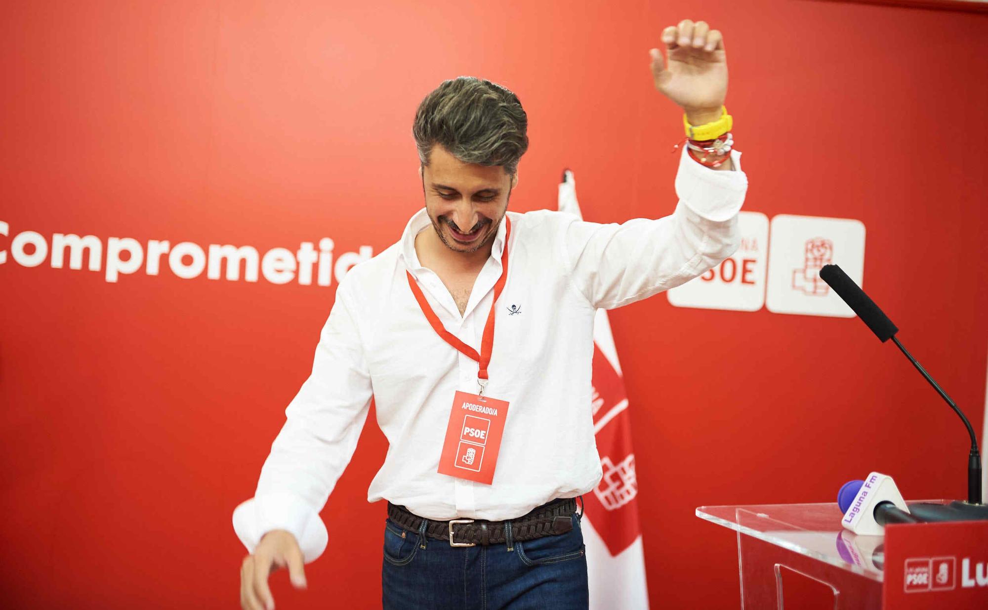 PSOE La Laguna noche electoral