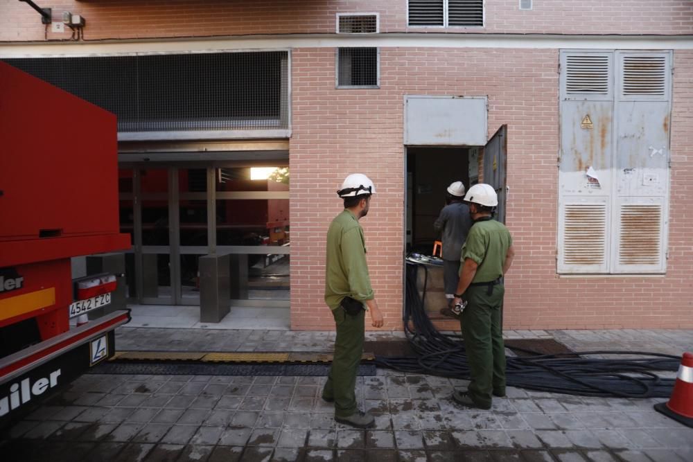 La Malva-rosa y el Cabanyal, sin luz