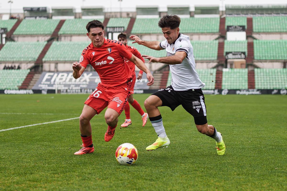 Las imágenes del Mérida - Osasuna B Las imágenes del Mérida - Osasuna B