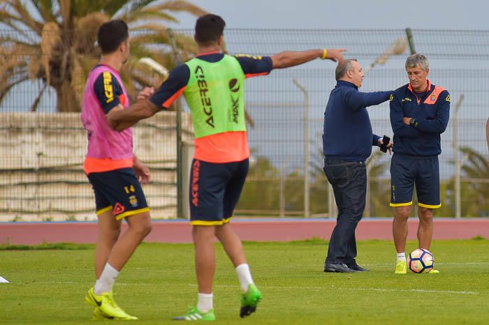 Entrenamiento de la Unión Deportiva