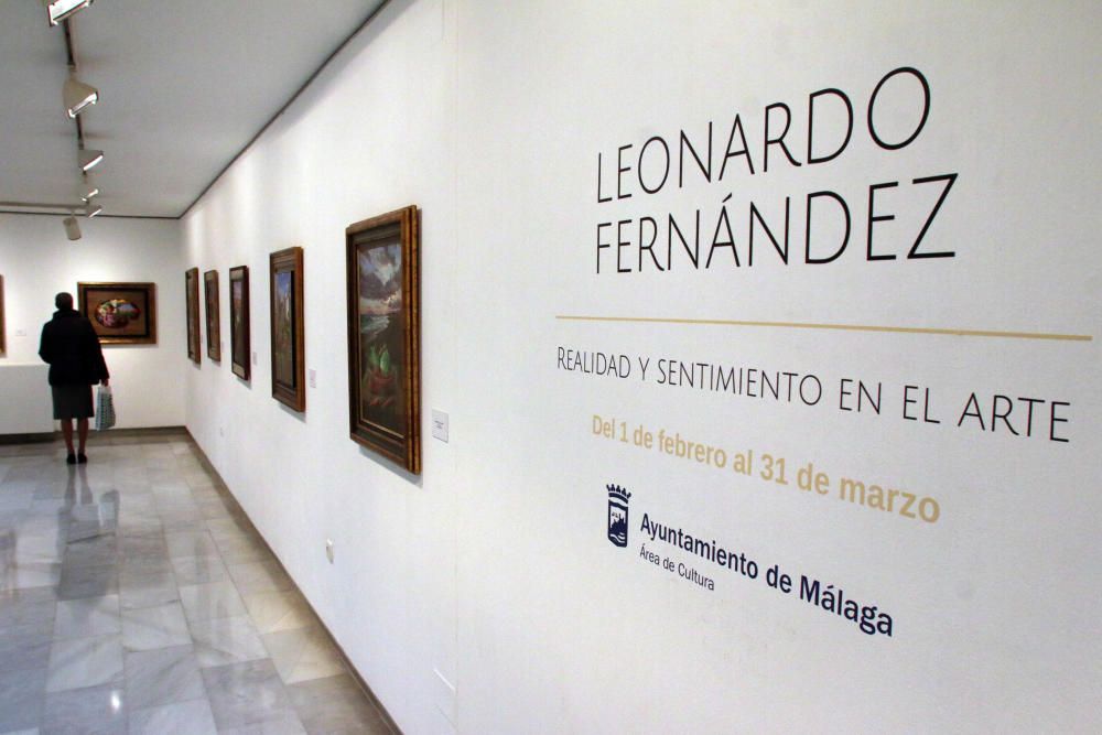 Muestra antológica de Leonardo Fernández en el Archivo Municipal.