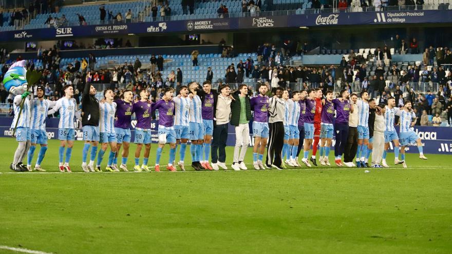 El Málaga CF le mete 7 puntos al descenso