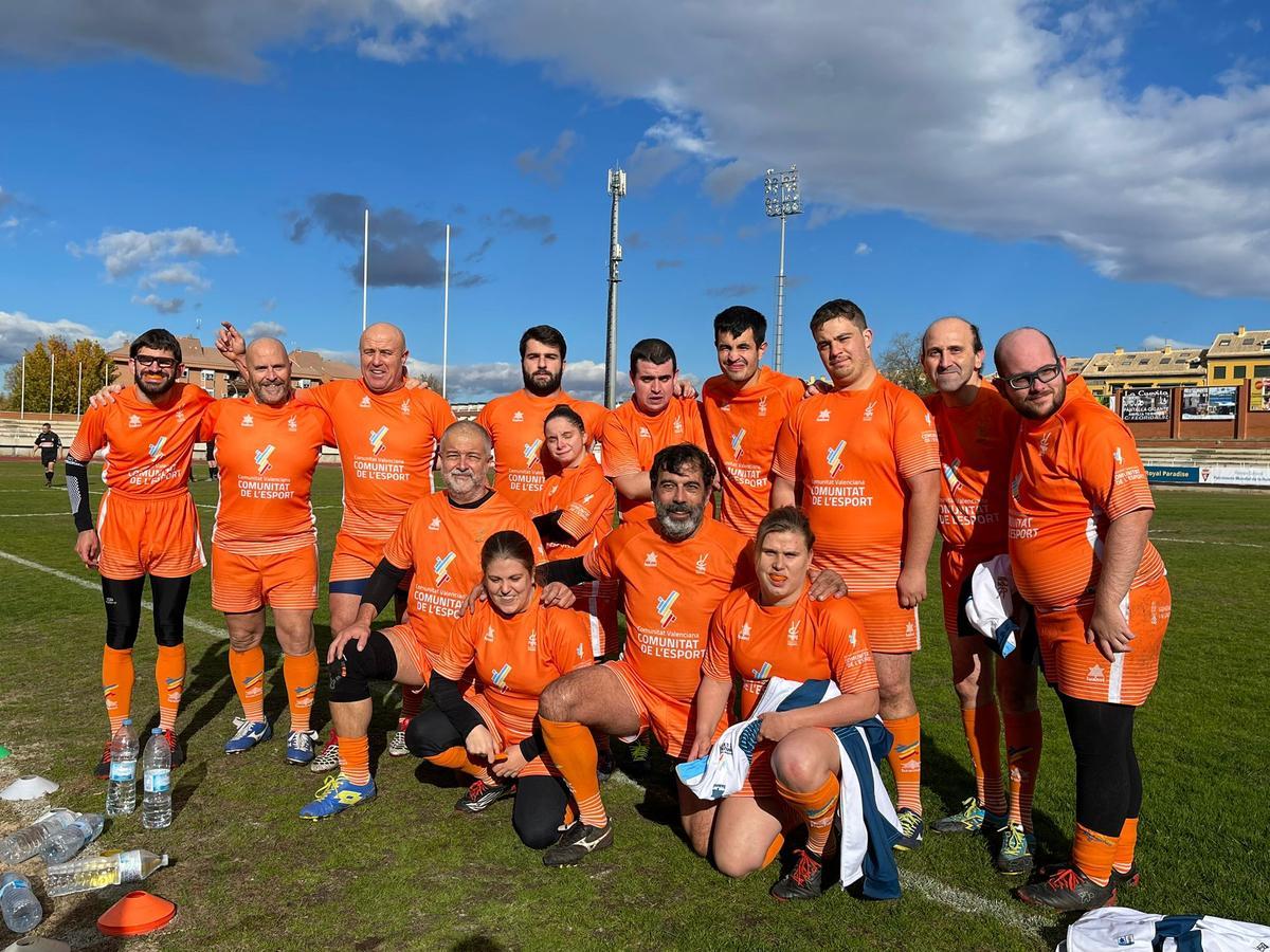 Les Abelles tuvo una gran representación en la Selección Valenciana de Rugby Inclusivo.