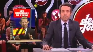 Fragment del programa francès del Guinyol en què s’acusa de cocaïnòman al ministre Wert.