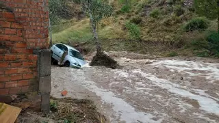 La DANA causa estralls a la Catalunya central