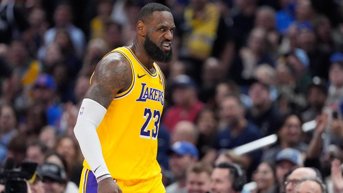 LeBron James da el susto ante los Kings