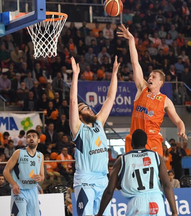 El Leyma Coruña ganó el derbi gallego al Breogán por 94-85 en un intenso partido que dominó sobre todo en el primer cuarto.