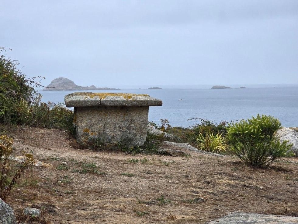 La isla de Sálvora, una de las joyas del Parque Nacional de las Islas Atlánticas de Galicia.