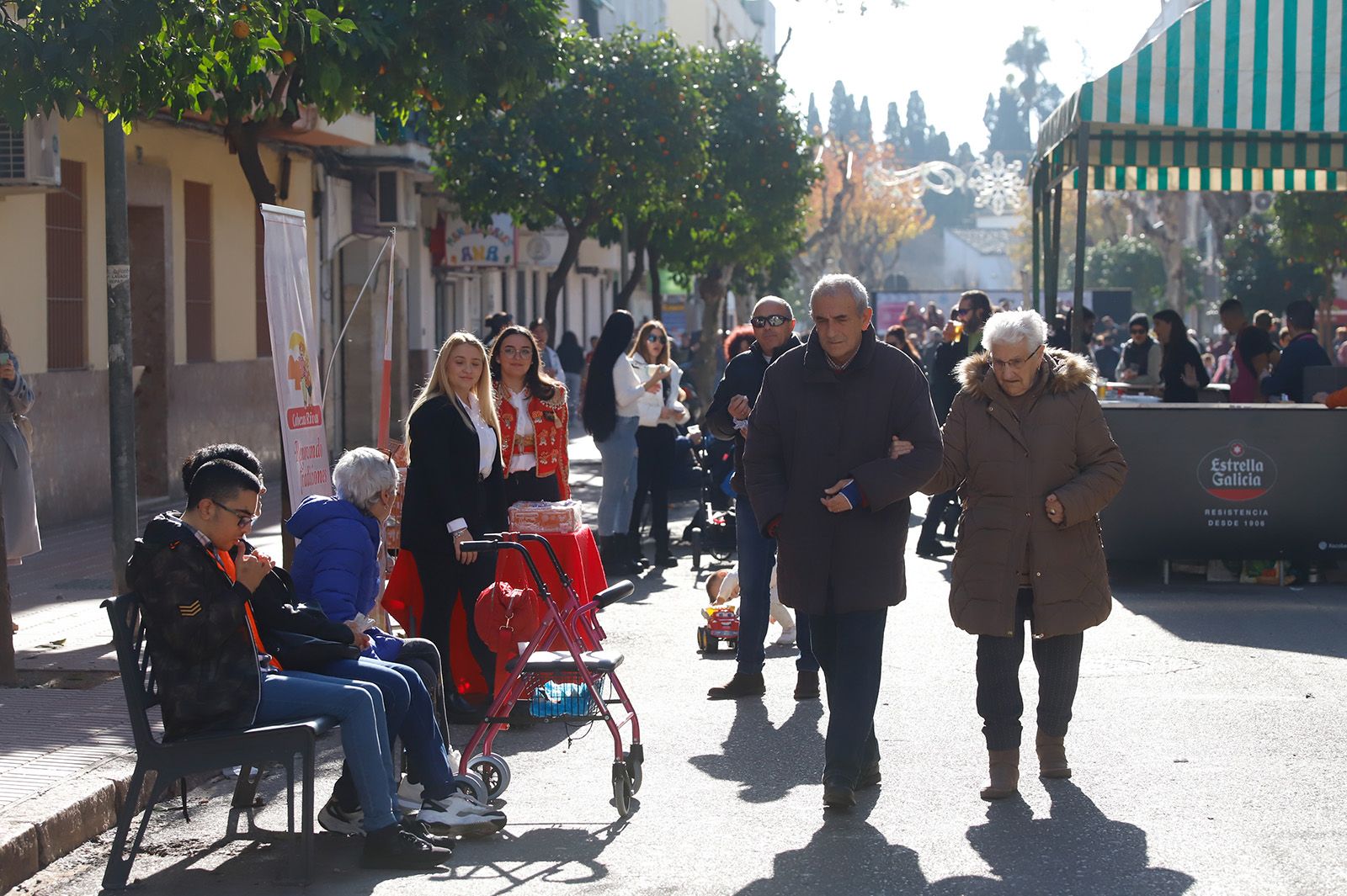 Alegría en La Viñuela con la celebración de la 'Tardebuena' adelantada
