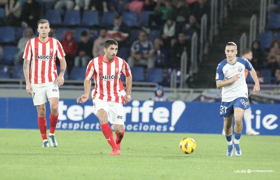 Así fue el partido entre el Sporting y el Tenerife