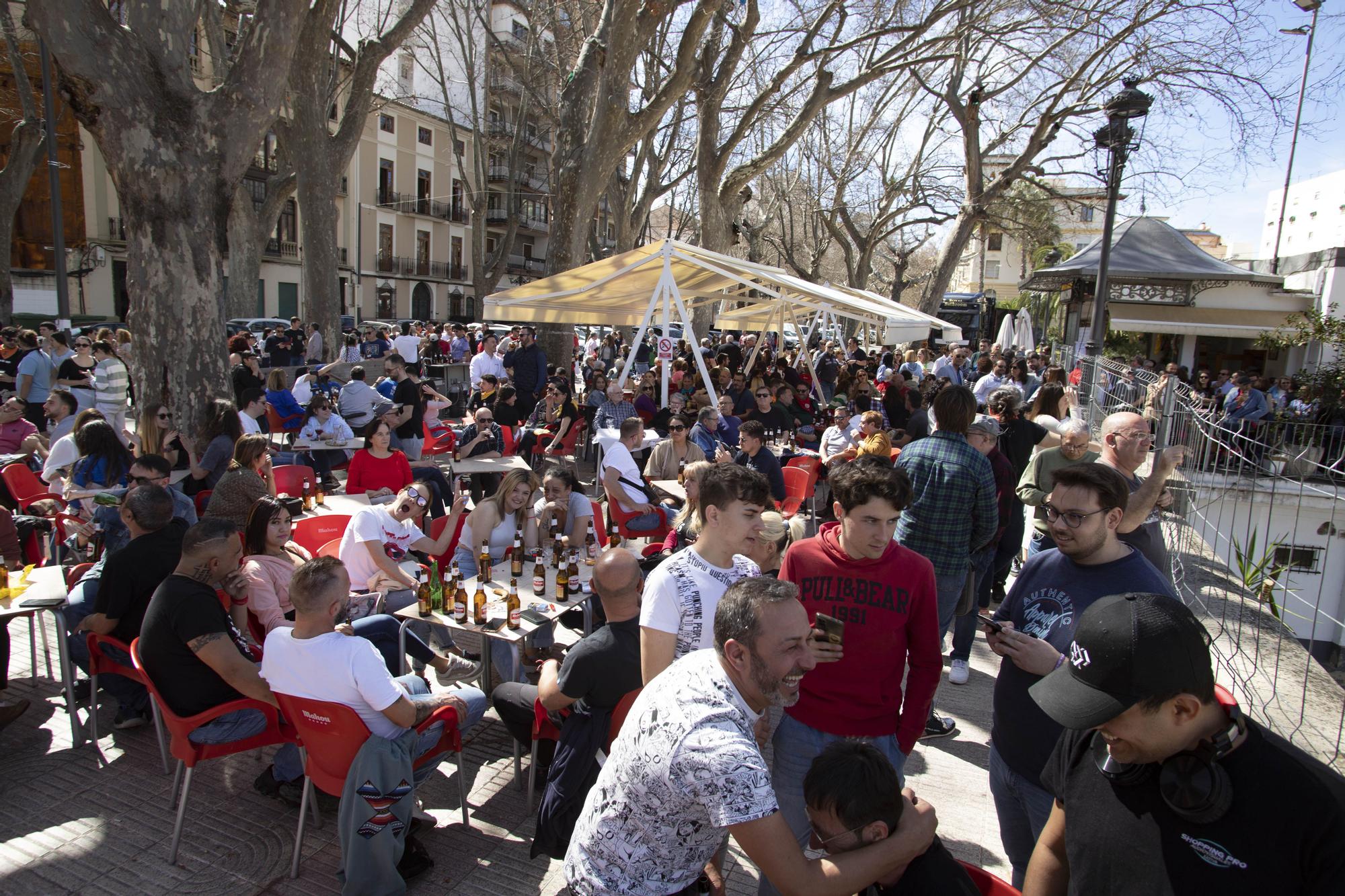 Búscate en la segunda mascletà de las Fallas 2023 en Xàtiva