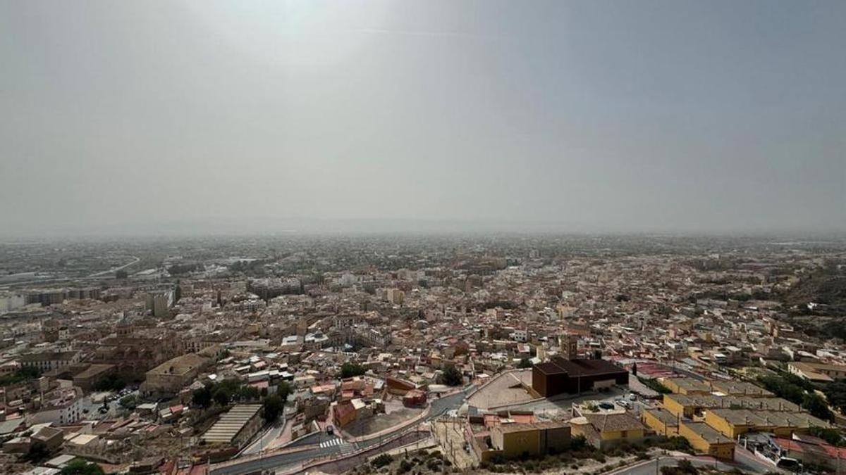 La calidad del aire en Lorca es extremadamente desfavorable