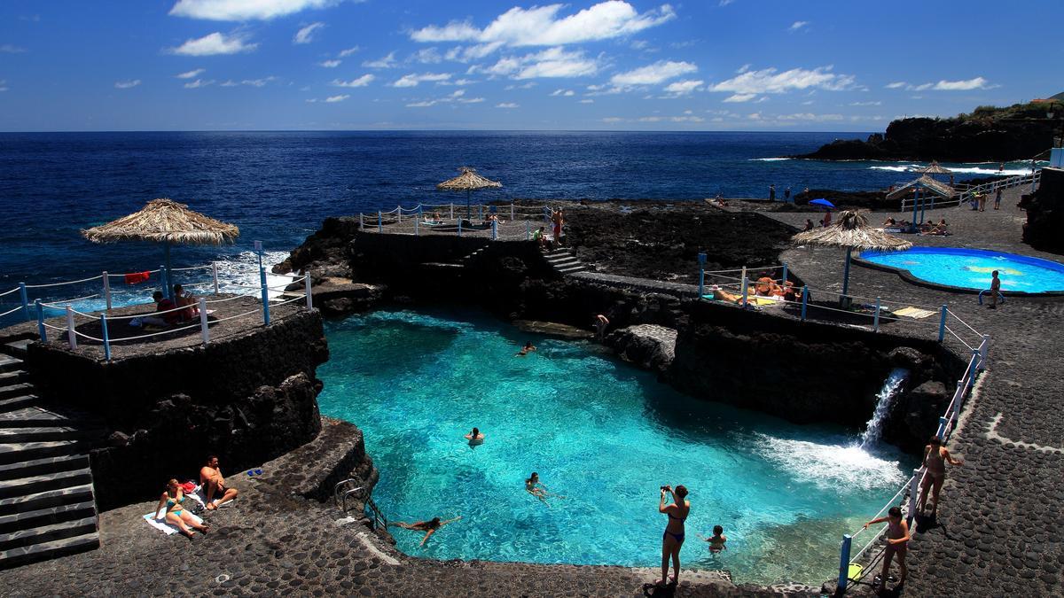 El Charco Azul, en San Andrés y Sauces (La Palma).