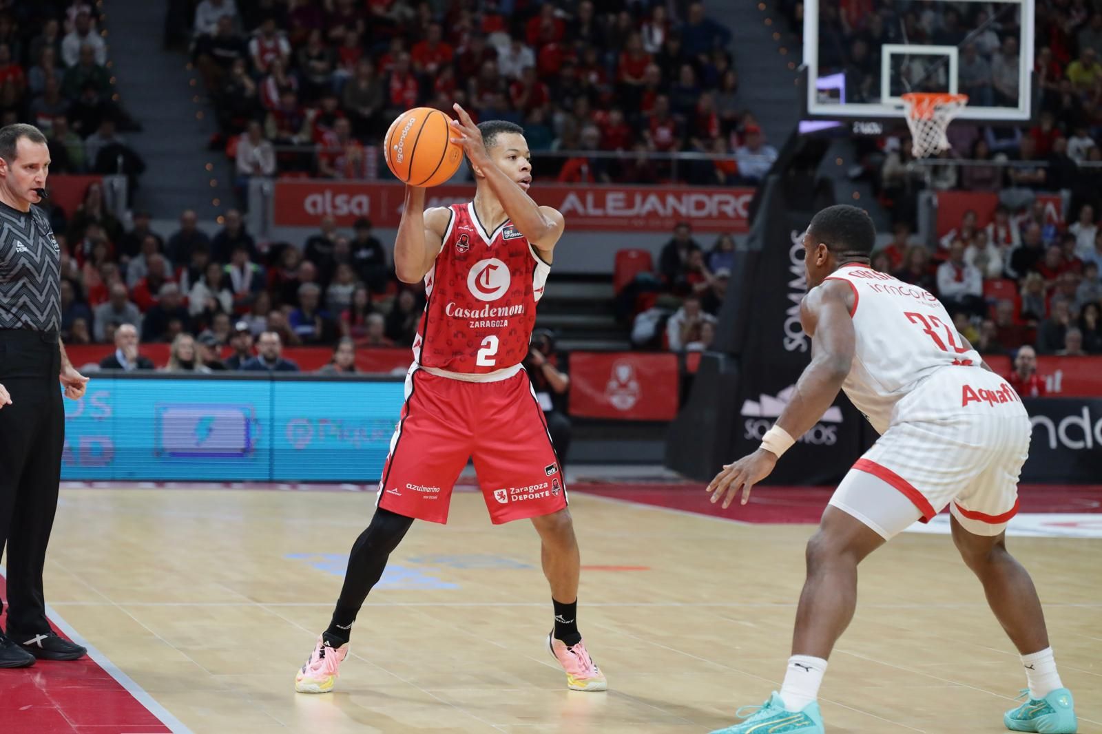 Así ha sido el partido entre el Casademont Zaragoza y el Baxi manresa