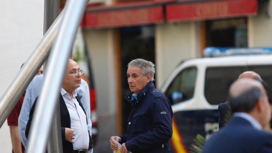 Juan Barco, en la plaza del Siglo.