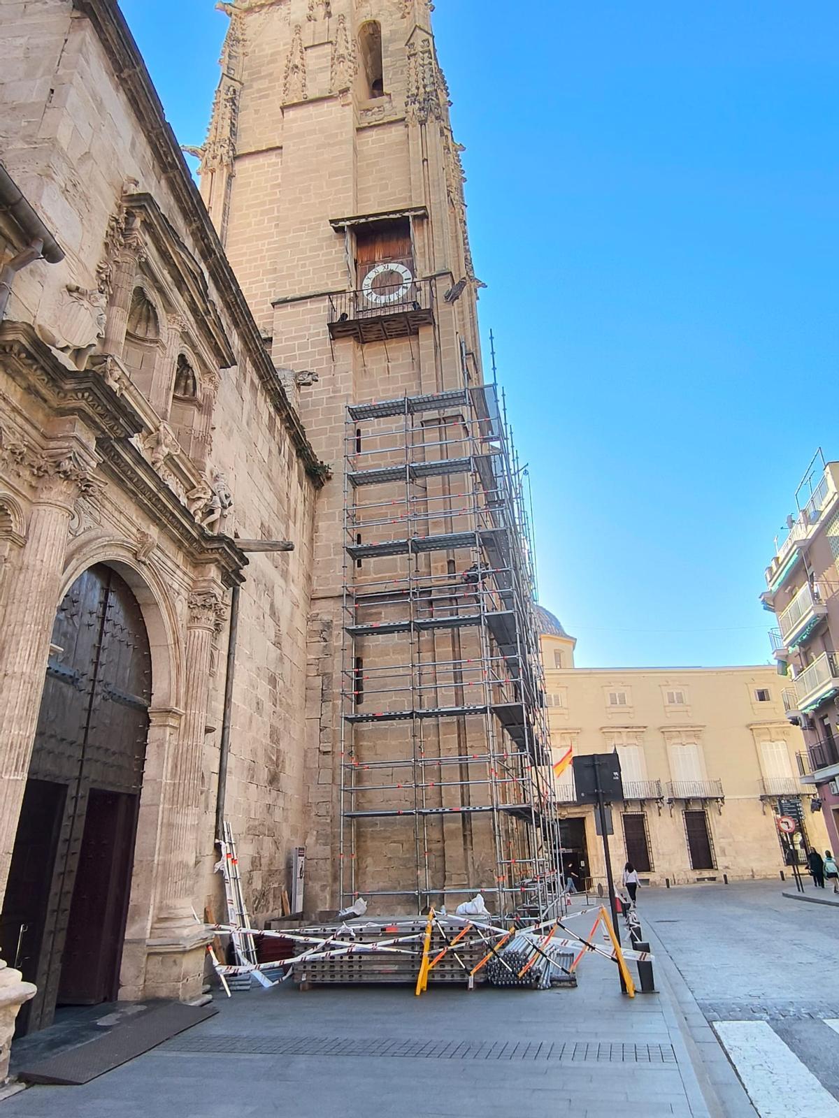 Las obras comienzan en la emblemática iglesia frente al Ayuntamiento
