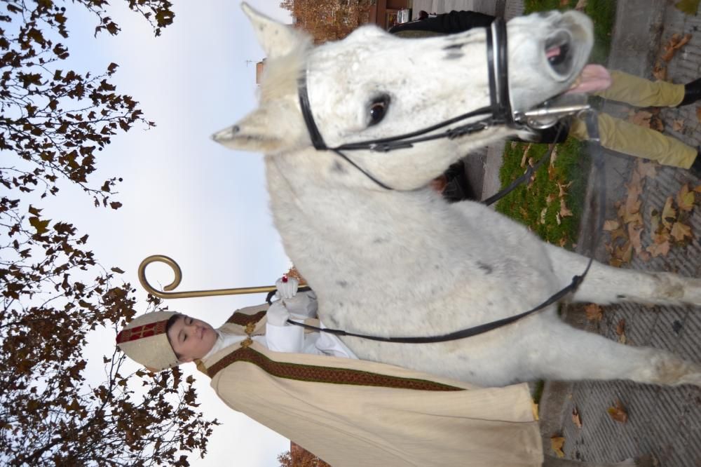 Sant Nicolau a l'escola Mowgli d'Igualada