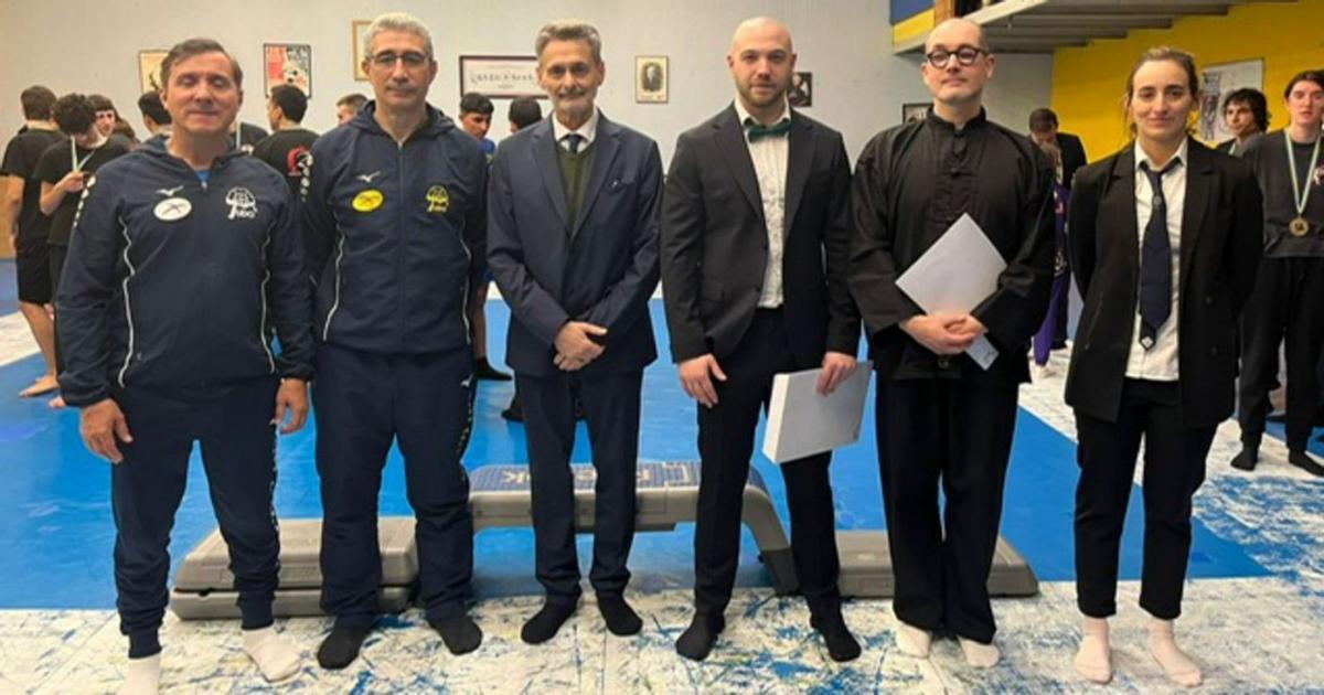 Participantes en el Regional de wushu. | LNE