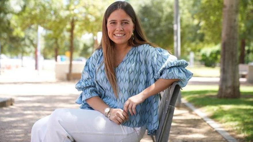 Fátima Sánchez, estudiante de Medicina