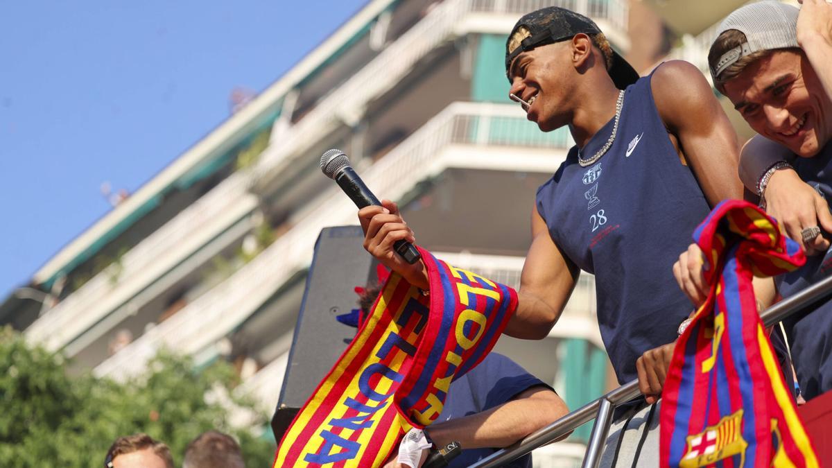 Lamine: "La relación con Lewandowski ha cambiado"