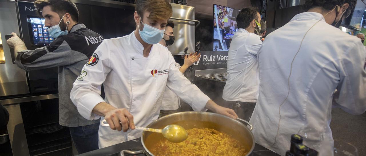 La Selección Española de Cocina de Competición promociona la sobrasada de Mallorca en Horeca 2022