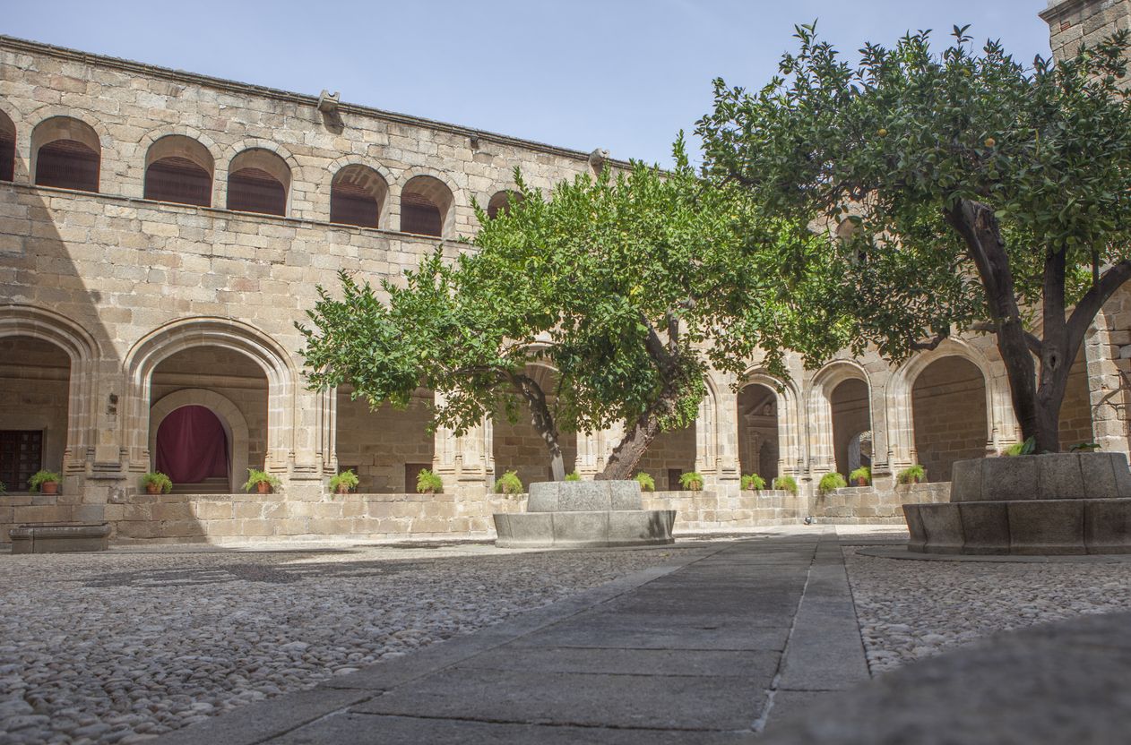 El claustro del convento