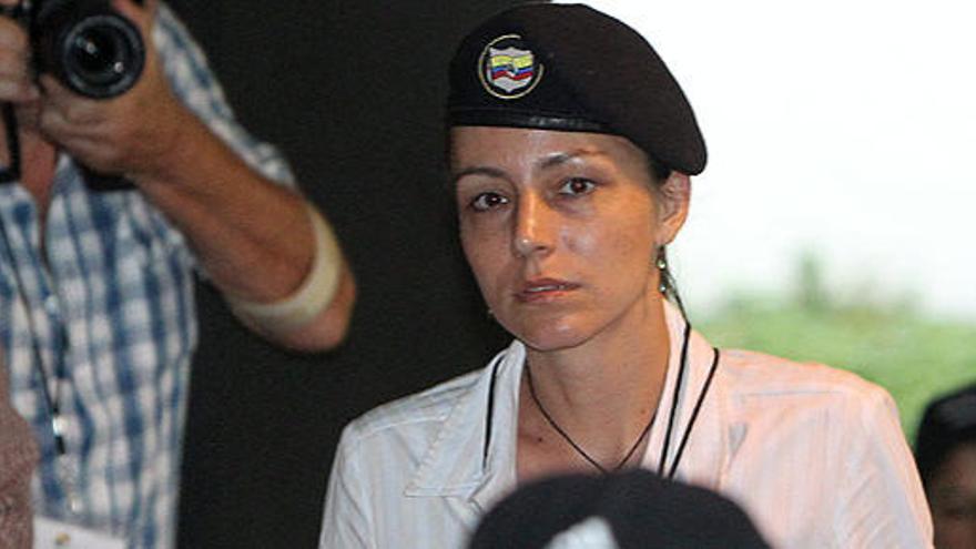 La guerrillera de las FARC Tanja Nijmeijer, en La Habana.