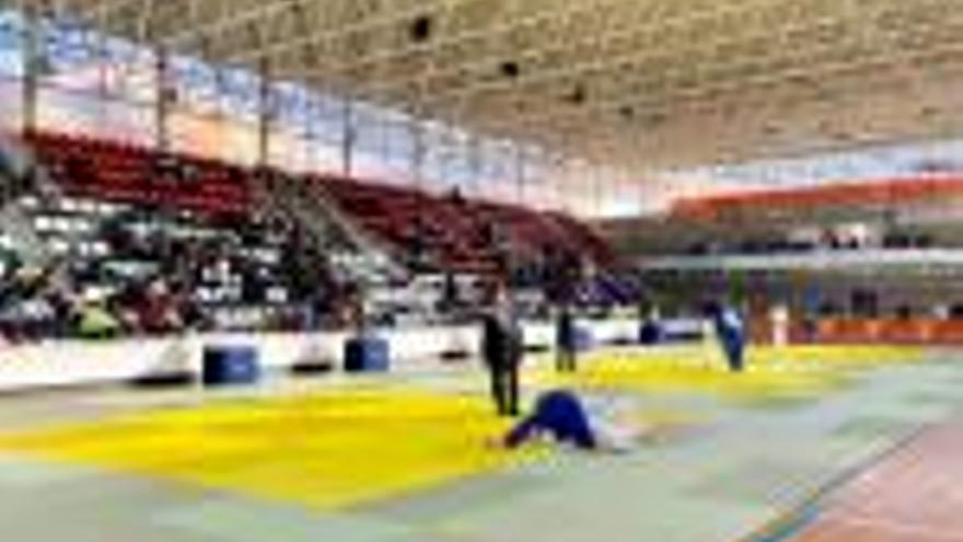 Uns 200 judokes omplen  el pavelló Lluís Bachs