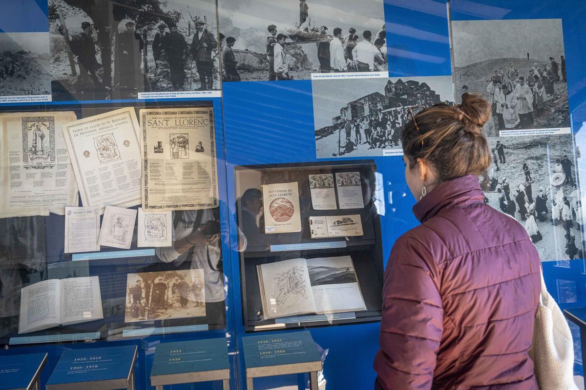 Barcelona, 27/10/2025 La mola. Presentación y visita al nuevo espacio expositivo del conjunto monumental de La Mola, en el Parque Natural de Sant Llorenç del Munt i l’Obac. AUTOR: MANU MITRU
