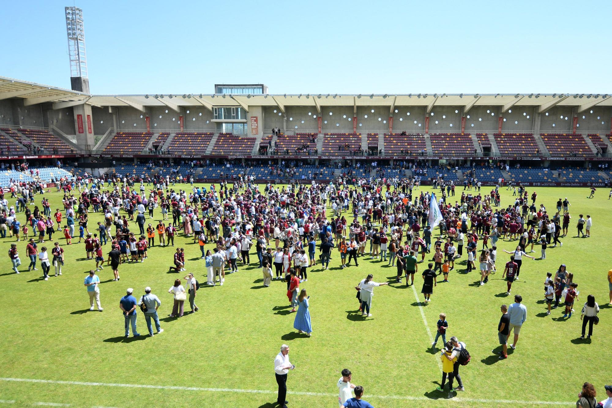 Pontevedra estalla con el ascenso a 1ª RFEF