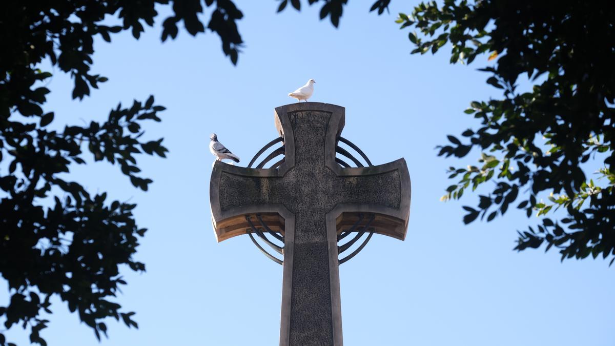 La Cruz de los Caídos en Elche, en una imagen de archivo