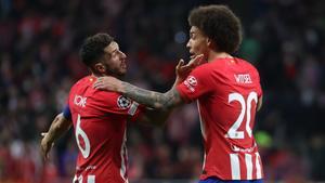 Koke y Axel Witsel, titulares ante el Dortmund