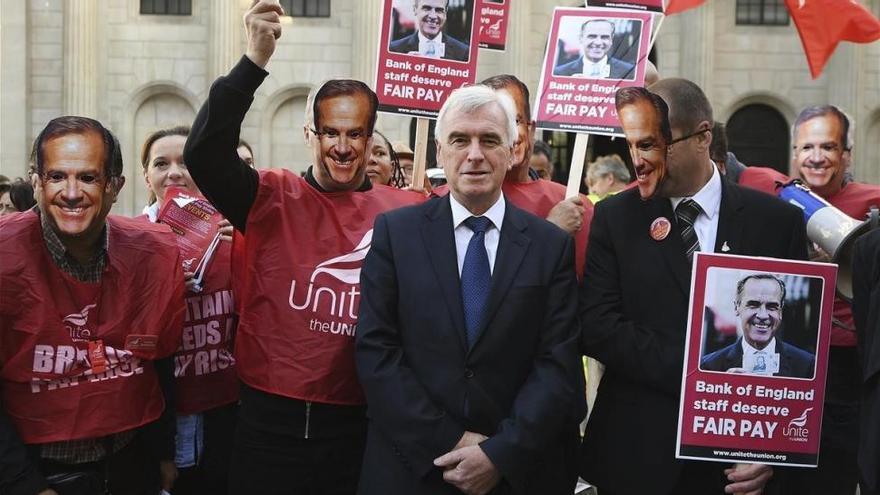 Primera huelga en el Banco de Inglaterra en 50 años