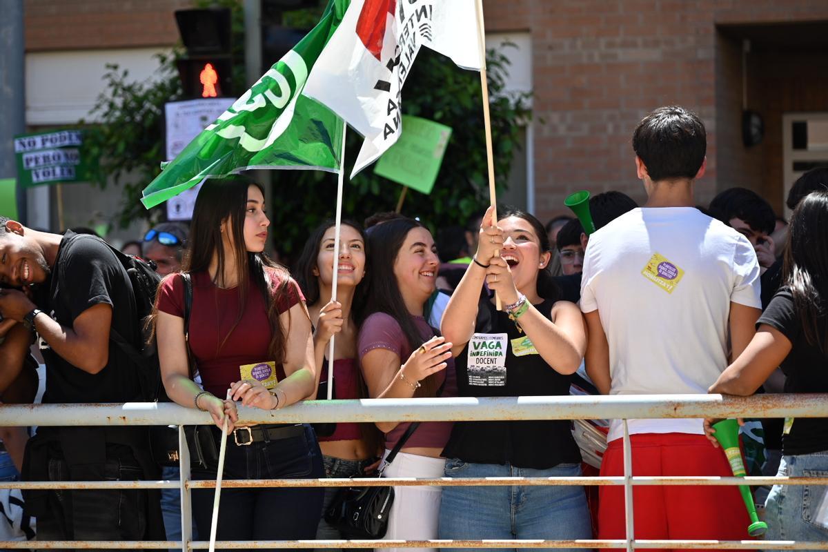 Huelga educativa en Castelló
