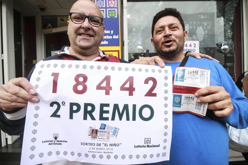 El Sorteo del Niño lleva la suerte a una familia d