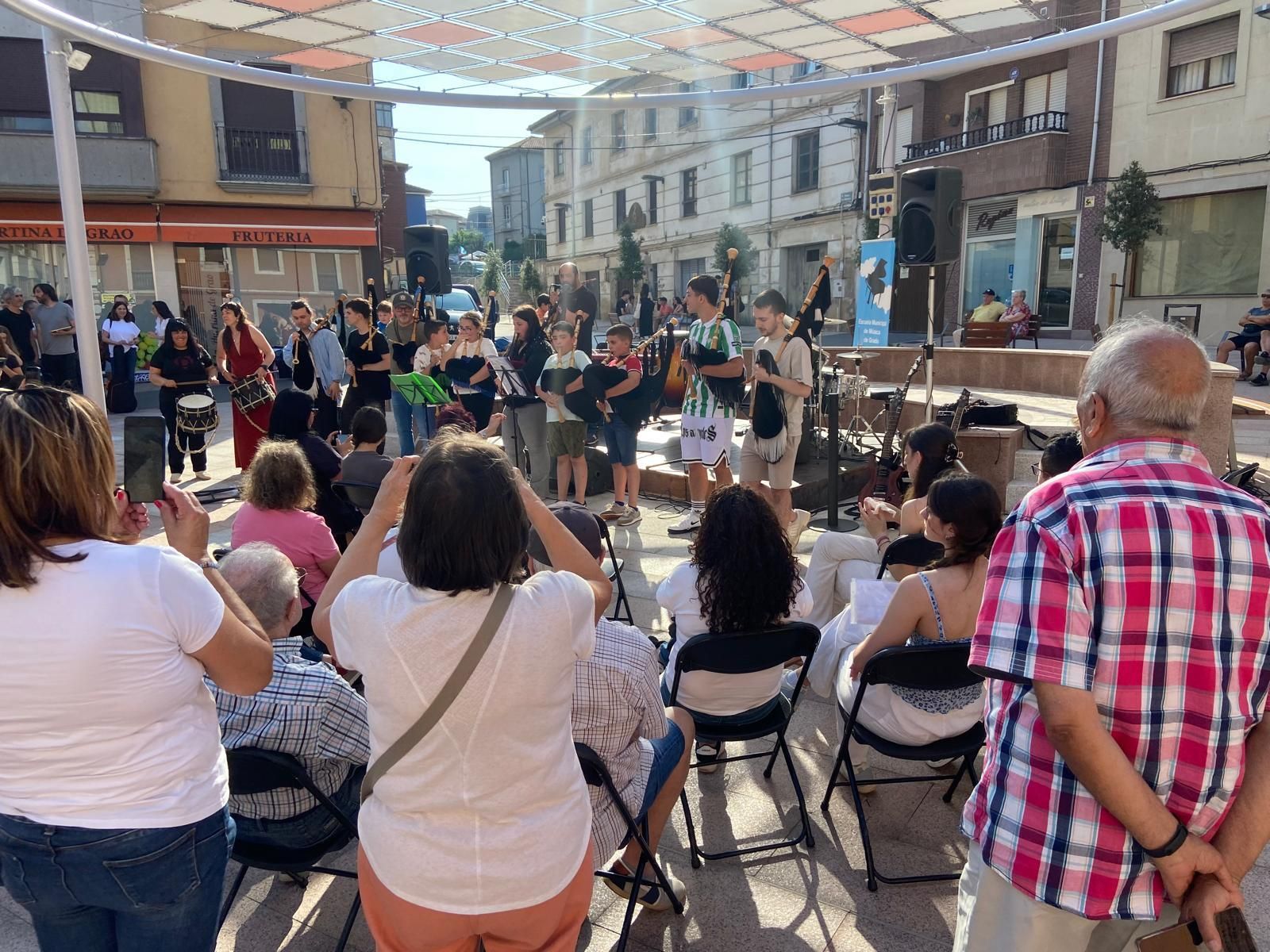 Grado arranca con música el programa "Emplazarte" de "cultura de calle"