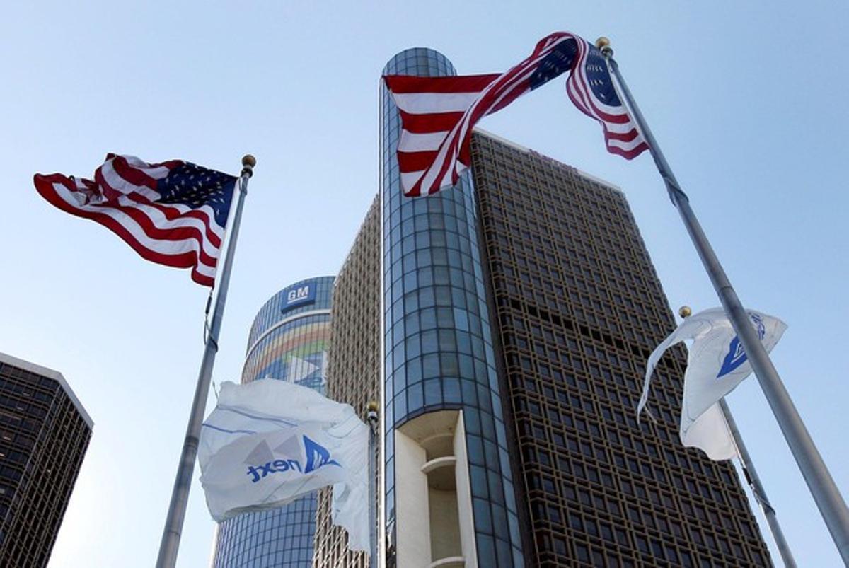 Seu de General Motors a Detroit (EUA). Seu de General Motors a Detroit (EUA).