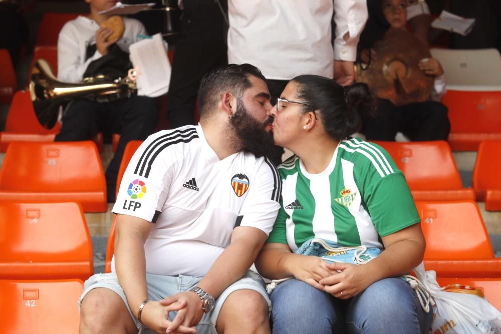 La Societat Musical Santa Cecilia de Fortaleny, en Mestalla