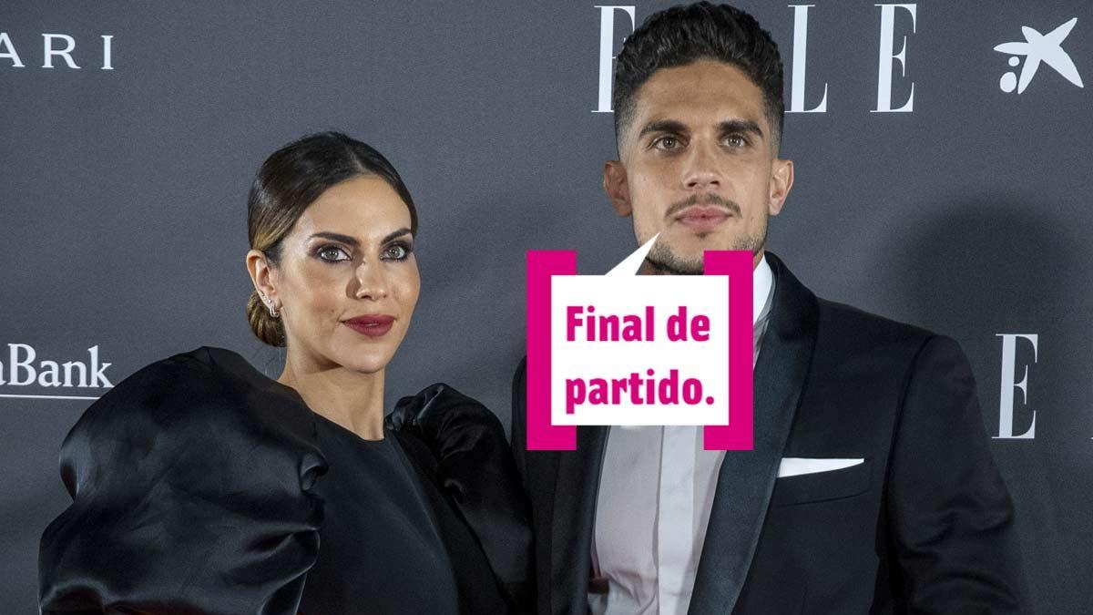 Melissa Jimenez y Barc Barta en la fiesta de Elle en sevilla