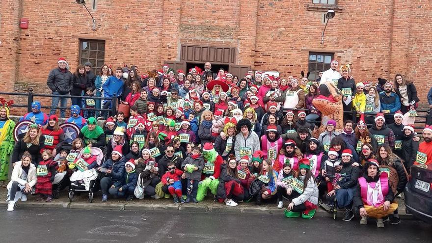 Dulce éxito para la San Silvestre de Corrales con 59 corredores en liza