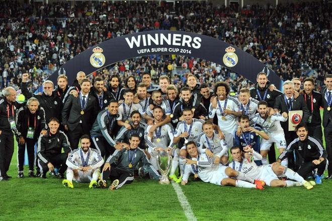 Supercopa de Europa: Real Madrid, 2 - Sevilla, 0