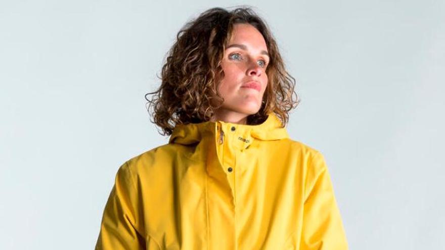 Chubasquero amarillo decathlon hotsell