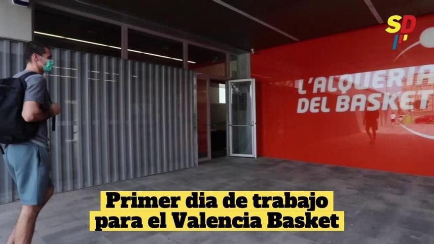 El Valencia Basket vuelve al trabajo