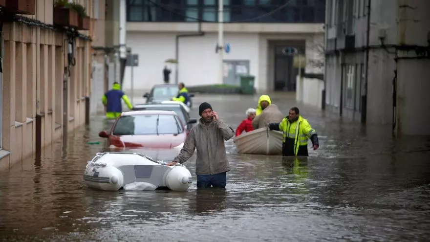 Estas son las ciudades de España inundadas por la subida del nivel del mar en 2050
