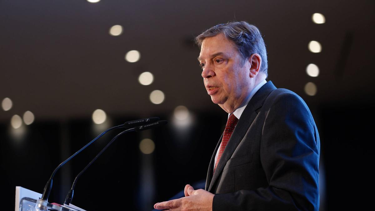 El ministro de Agricultura, Pesca y Alimentación de España, Luis Planas, en un acto de Diario CÓRDOBA, el pasado mes de febrero.