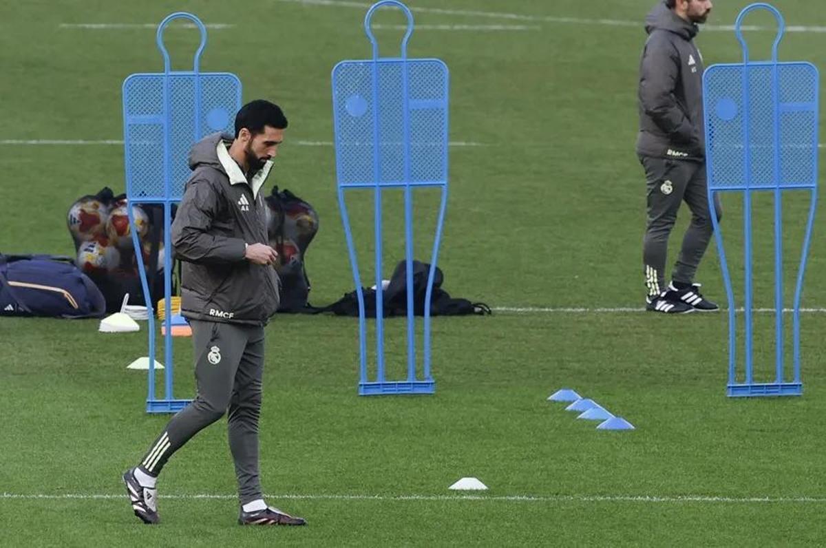 El entrenador del Real Madrid, Álvaro Arbeloa