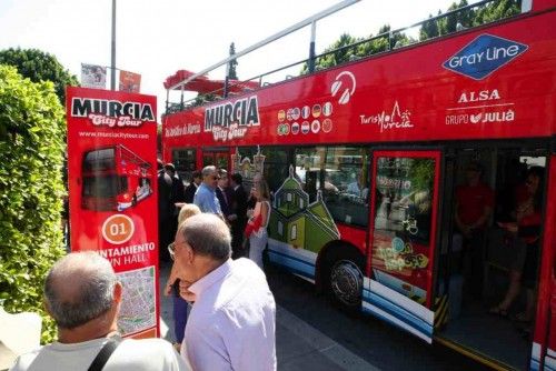 Nuevo bus turistico en Murcia