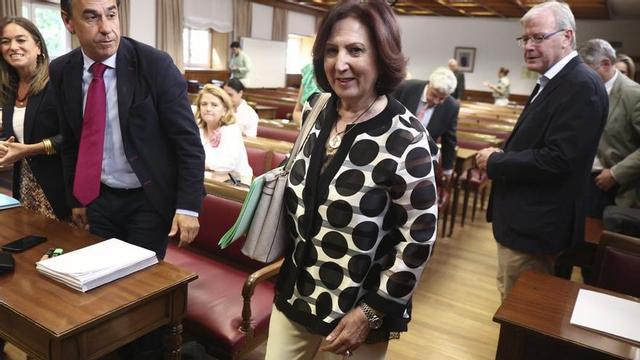 La fiscal general de l’Estat, Teresa Peramato, a l’arribar a la Comissió de Justícia el 19 de juny a Madrid. | EDUARDO PARRA / EUROPA PRESS